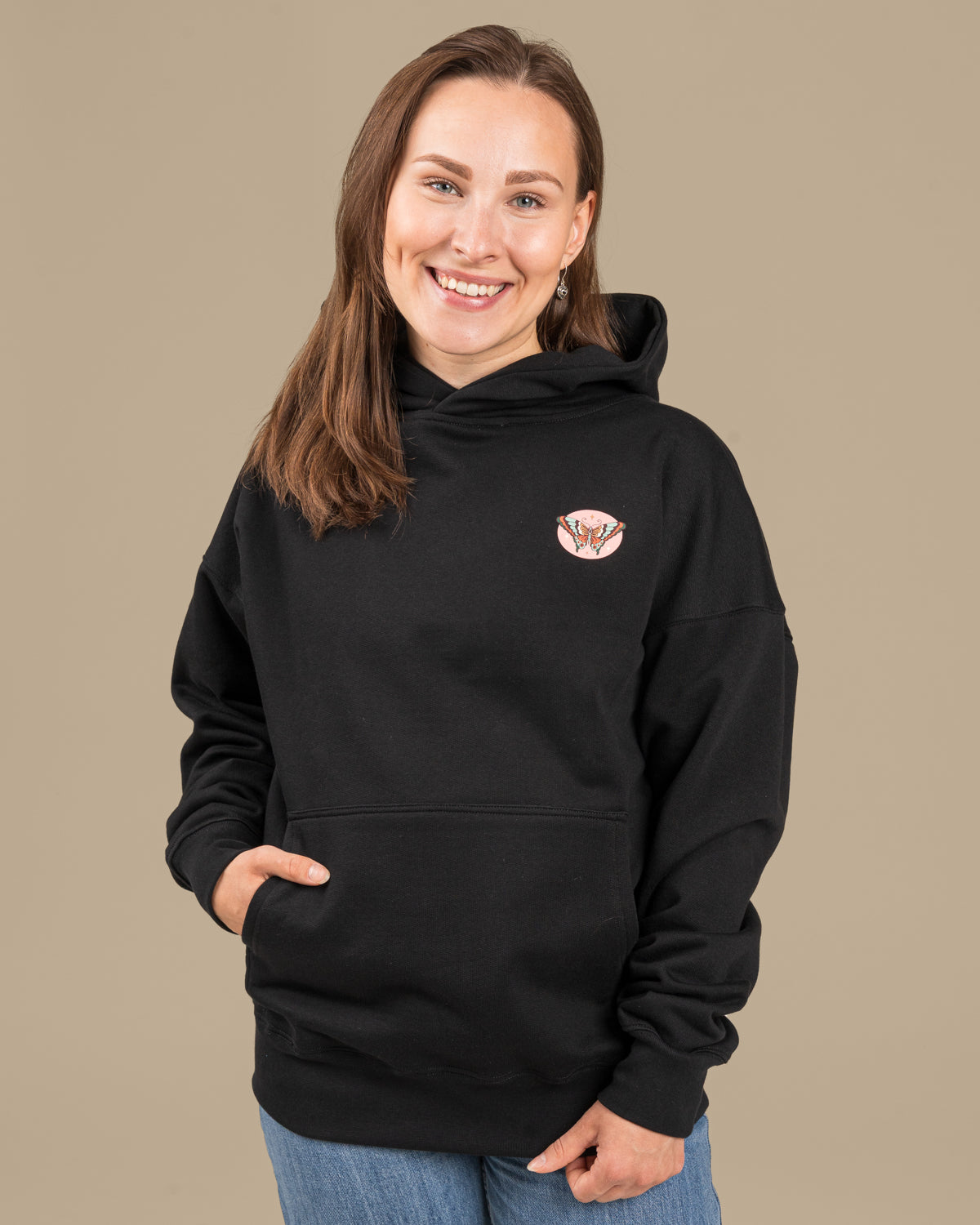 Hoodie Strength Black