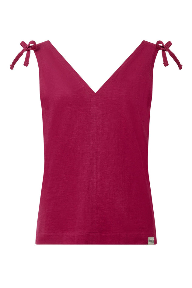 Celia Organic Cotton Top Berry
