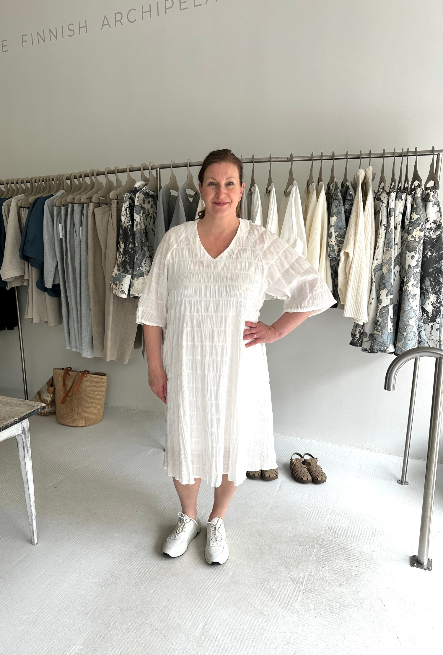 Hanko Dress White