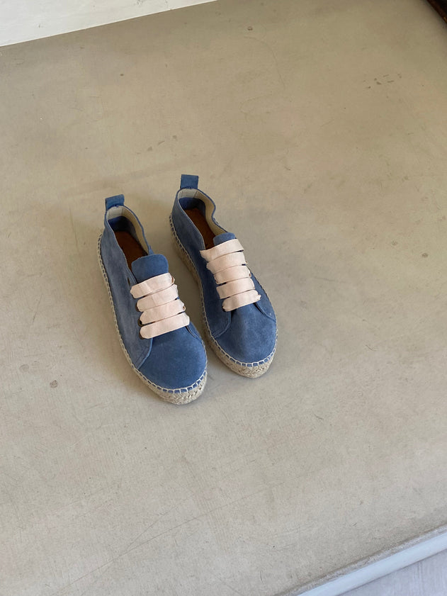 Blue Sneaker Espadrilles