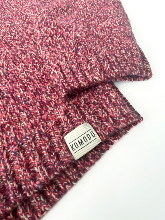 Wolf Merino Wool Jumper Cherry
