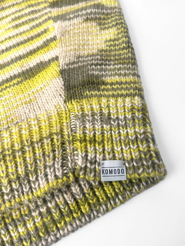 Sang Handknit Wool Jumper Green
