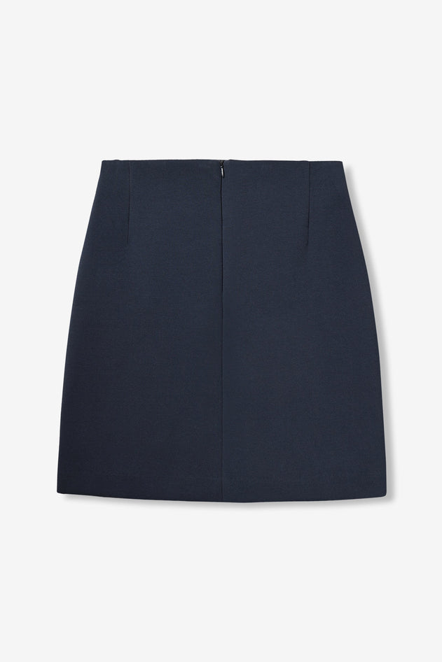 Interlock Skirt Navy