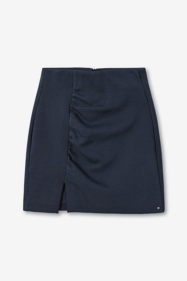Interlock Skirt Navy