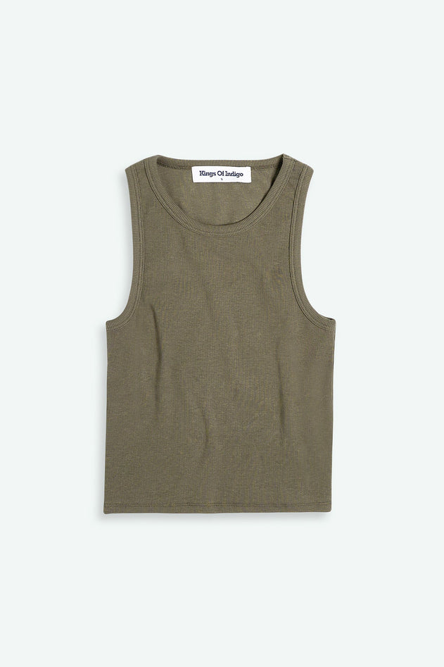 Joou Cropped Racerback Top Bungee Cord