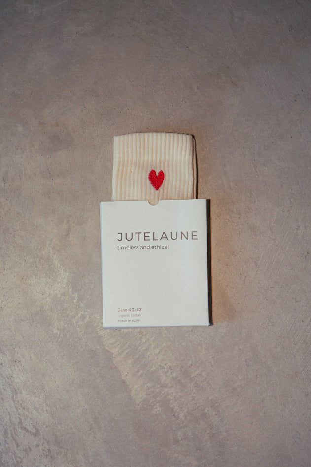 Make it a Set Jutelaune & Heart Socks