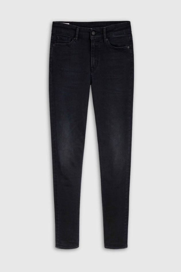Juno Medium Jeans Blue Black Worn