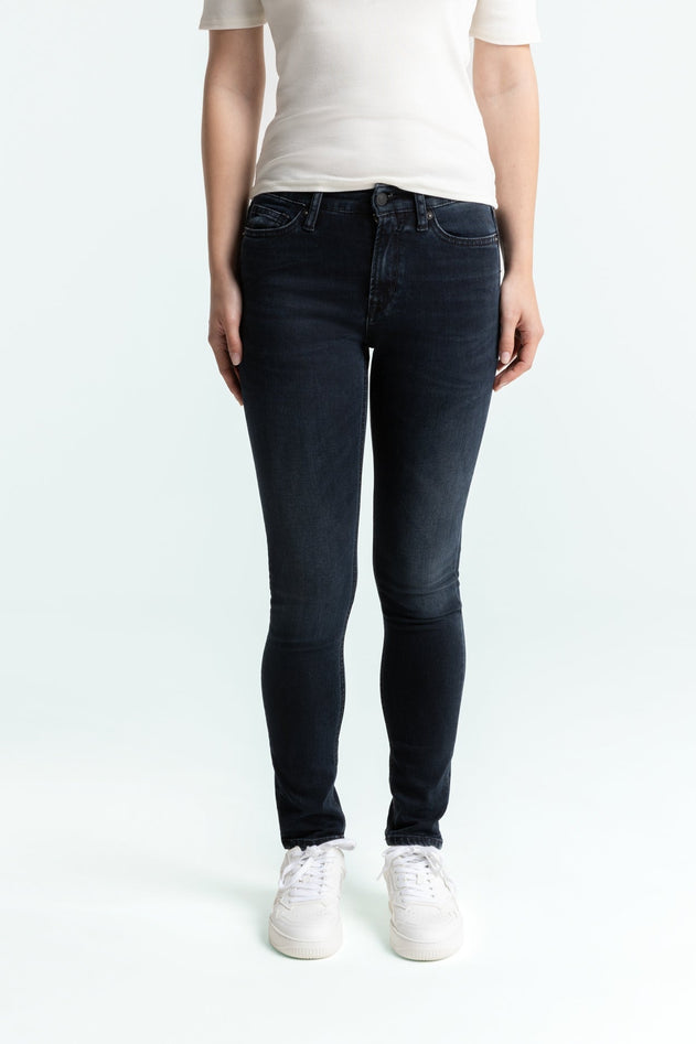 Juno Medium Jeans Blue Black Worn