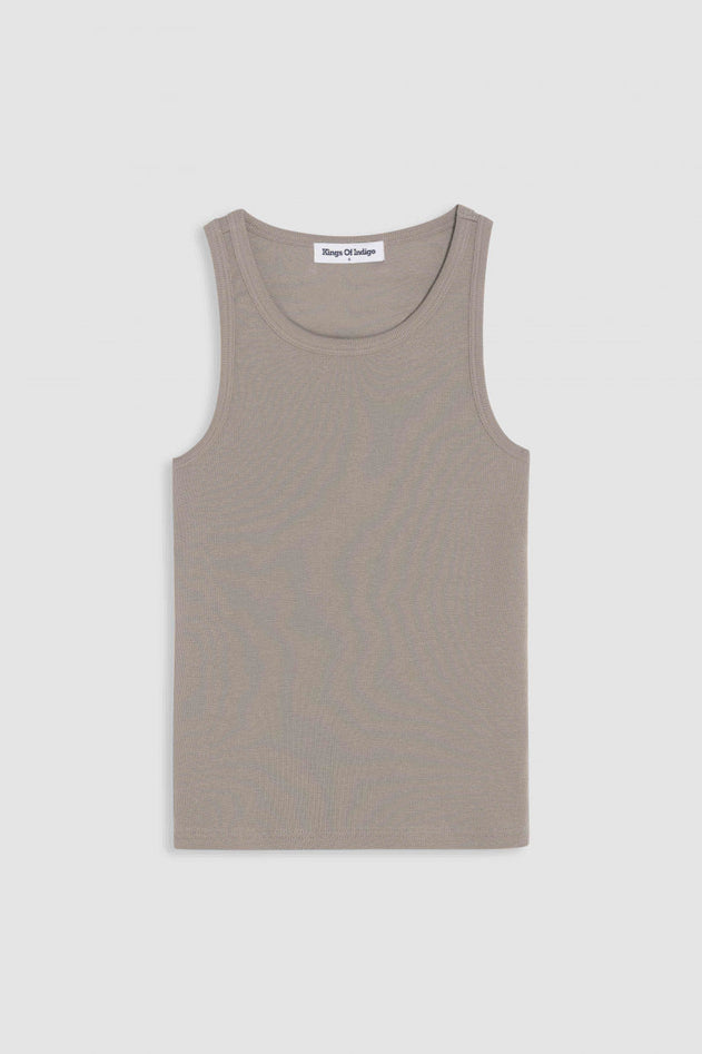 Kerry Tank Top Light Brown