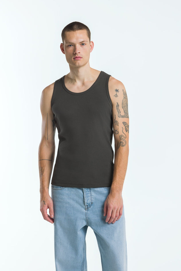 Hadrian Sleeveless Top Peat