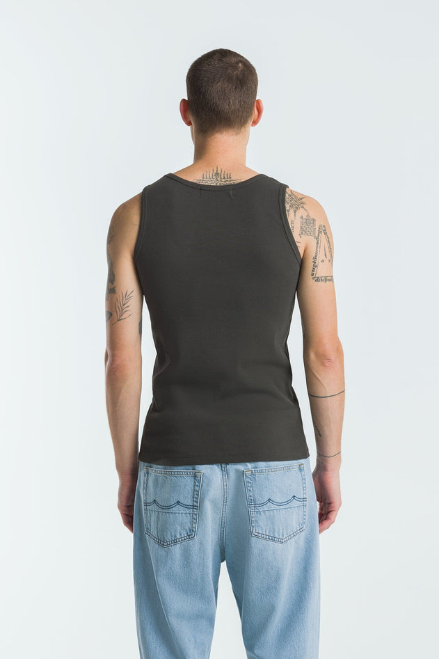 Hadrian Sleeveless Top Peat