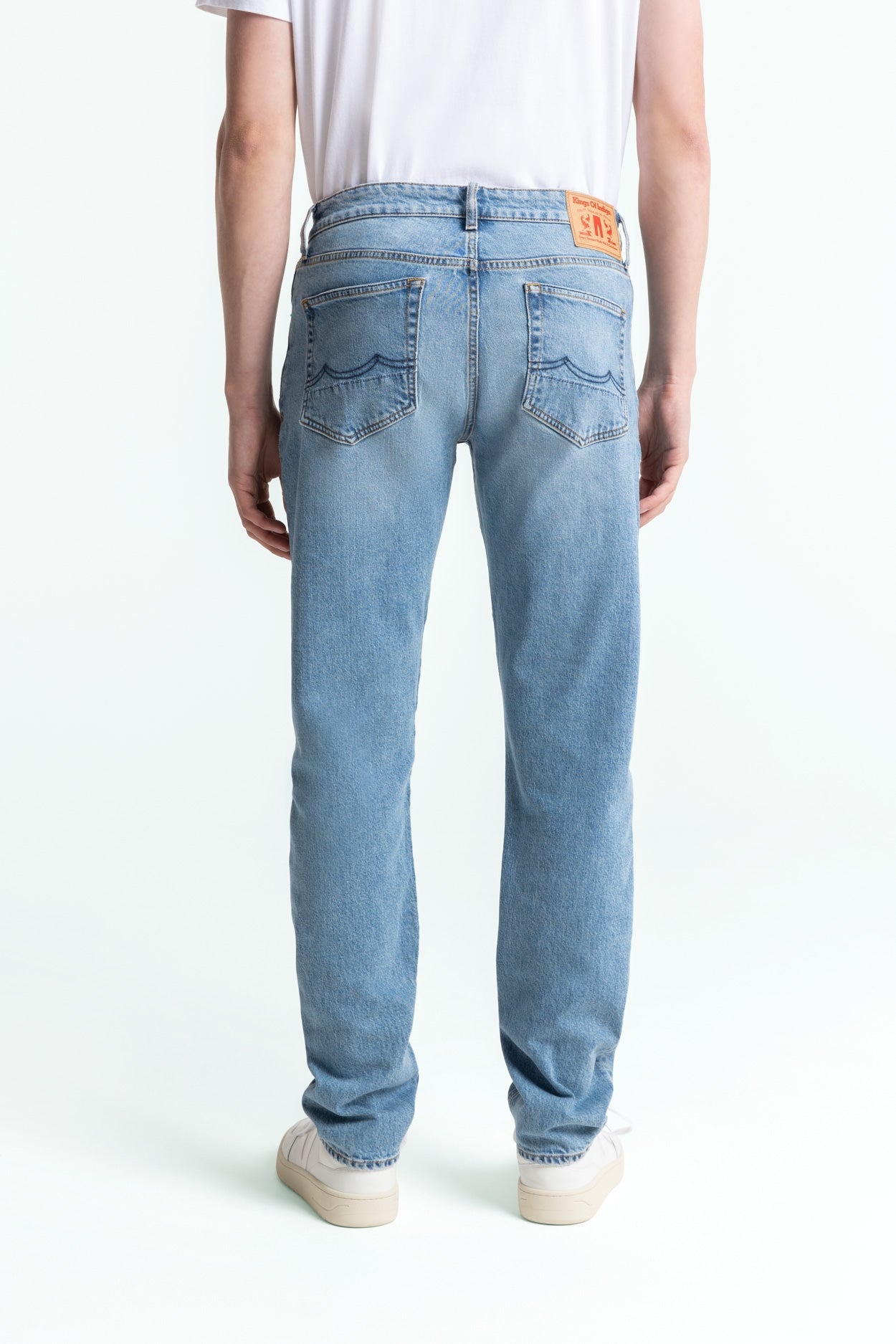Men's Charles Jeans Antonie Deep Royal Tencel Mid