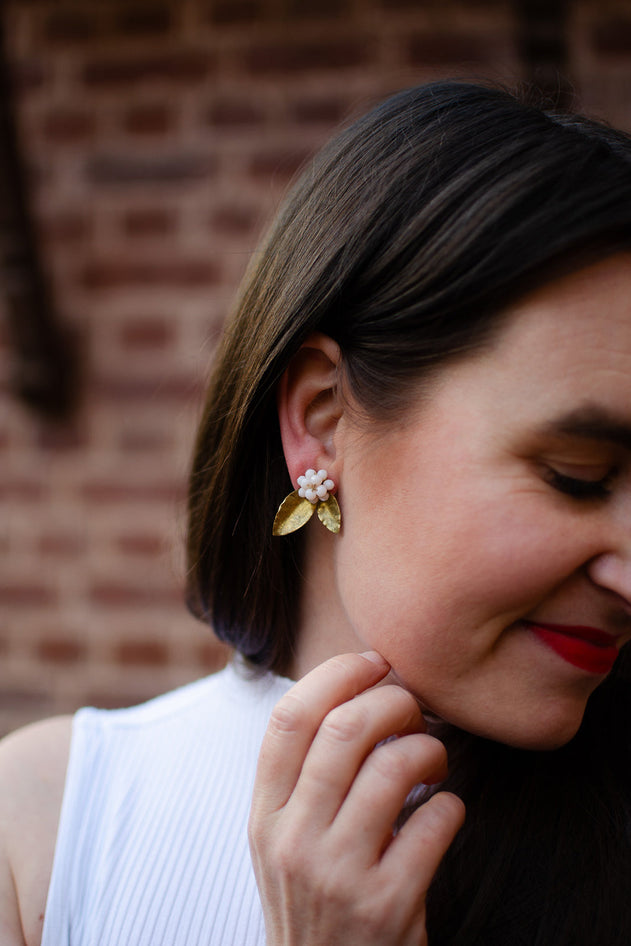 Lali Gurans Earrings Pale Pink