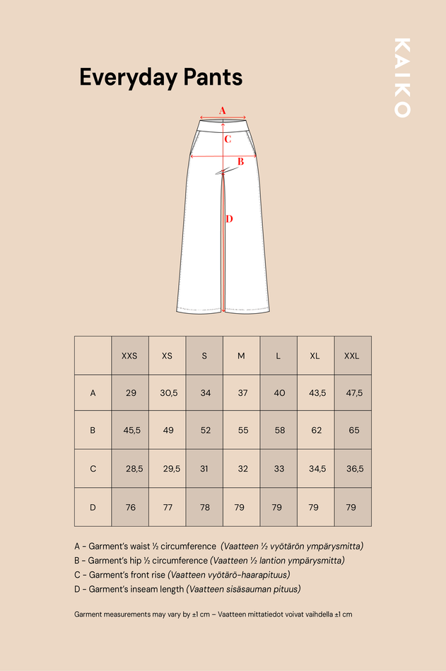 Everyday Pants Ivory