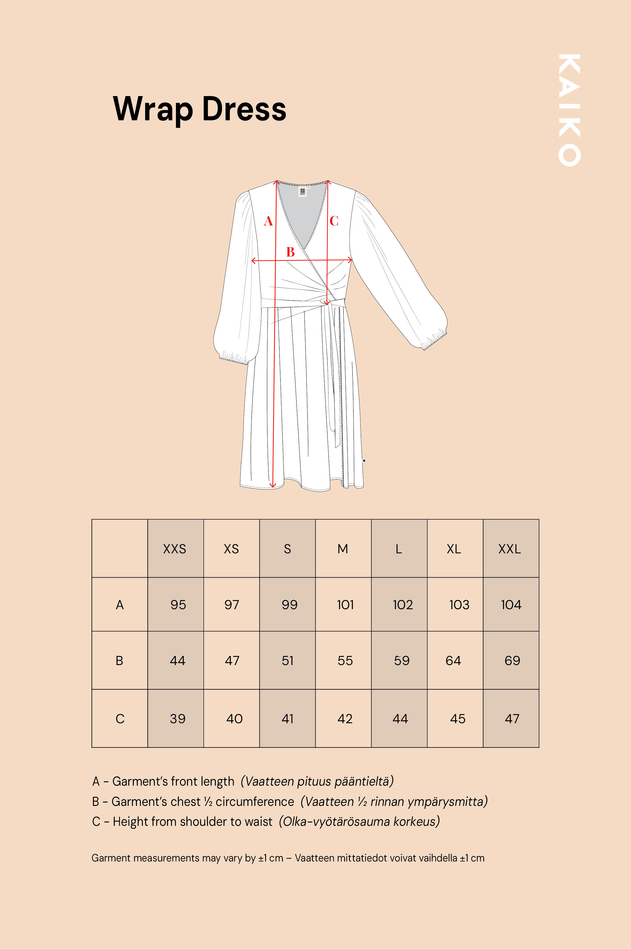 Wrap Dress Cherry Blossom