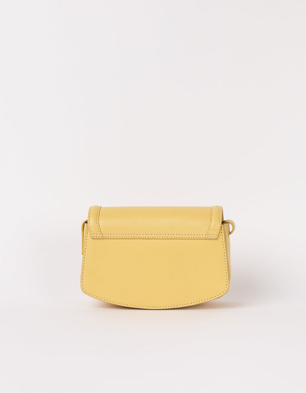 Kendalini Classic Leather Bag Butter Yellow