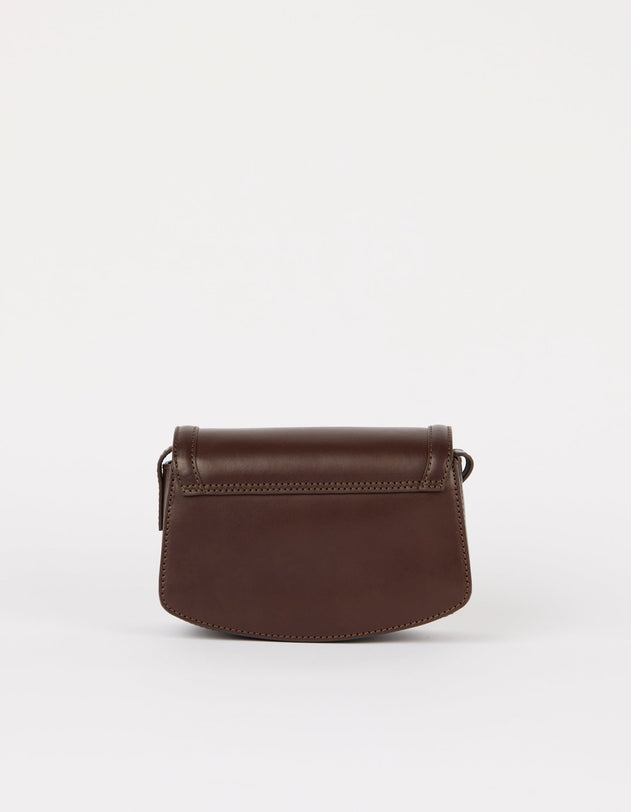 Kendalini Bag Classic Leather Chocolate Brown