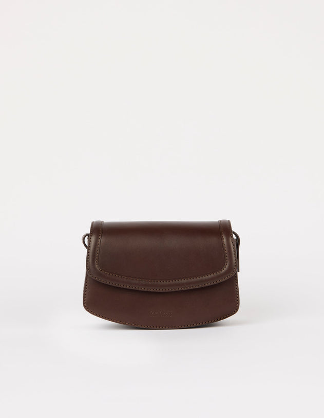 Kendalini Bag Classic Leather Chocolate Brown