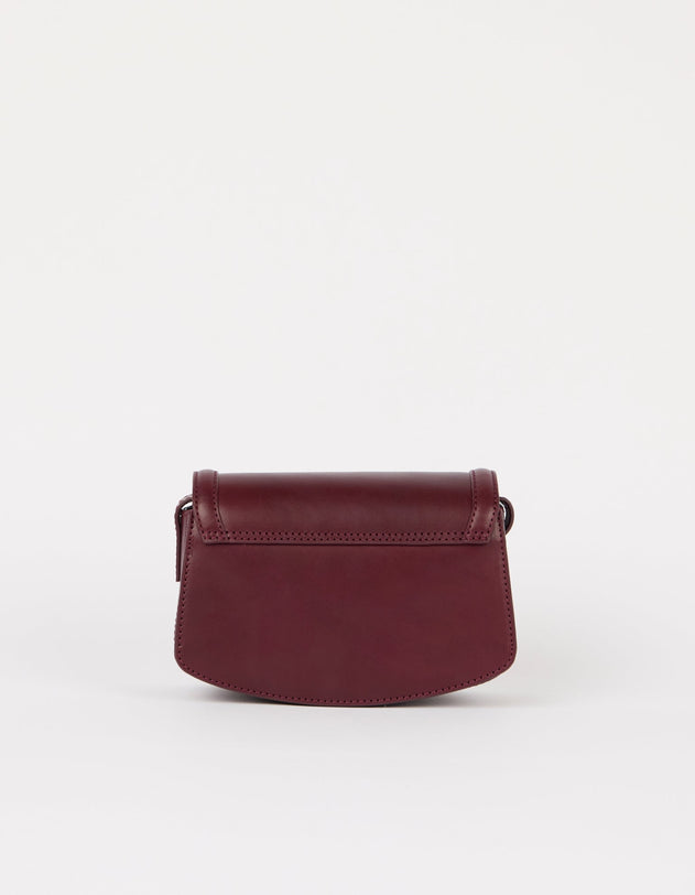 Kendalini Bag Classic Leather Dark Cherry