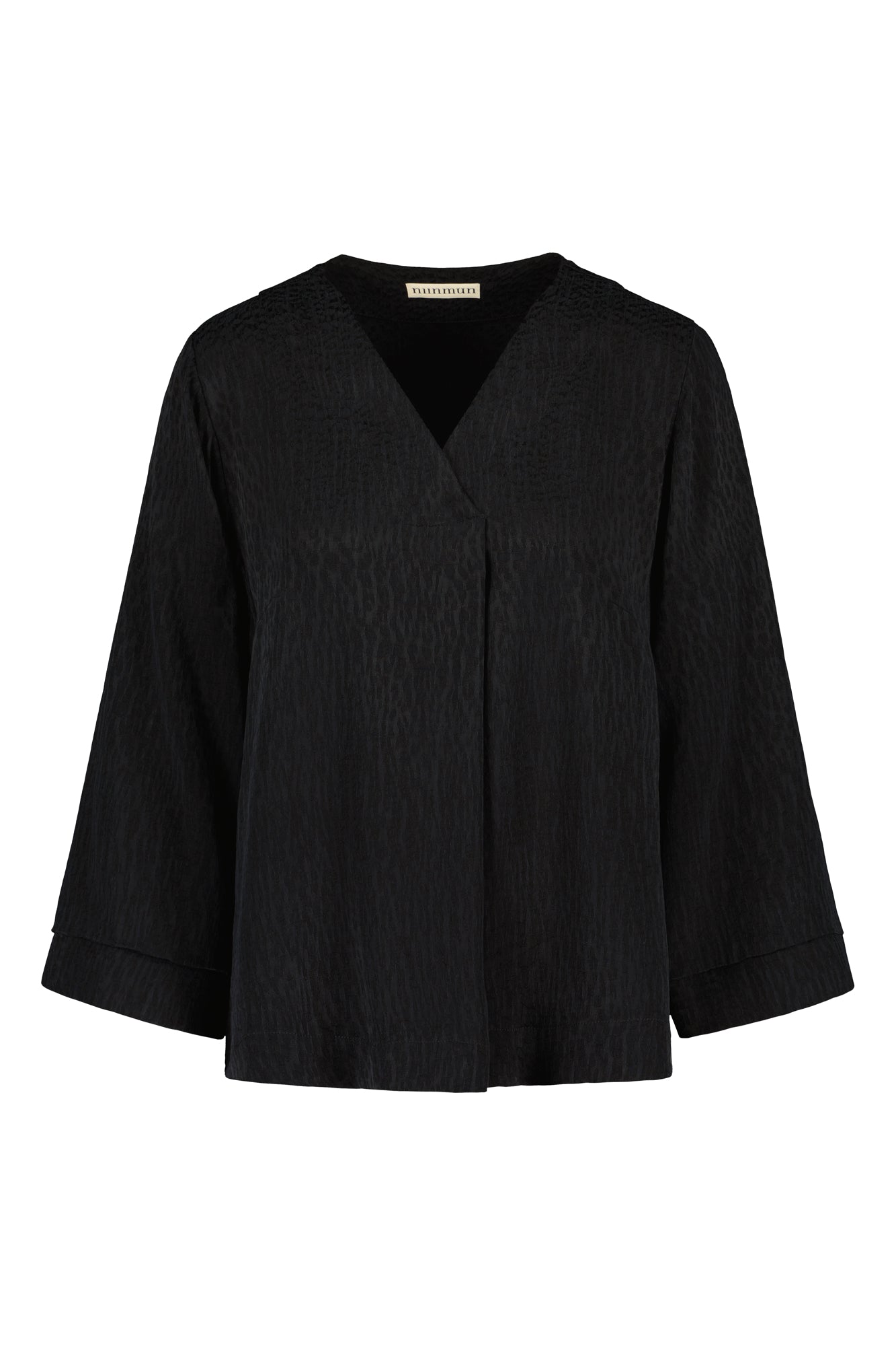 Korppoo Blouse Island Raven Black