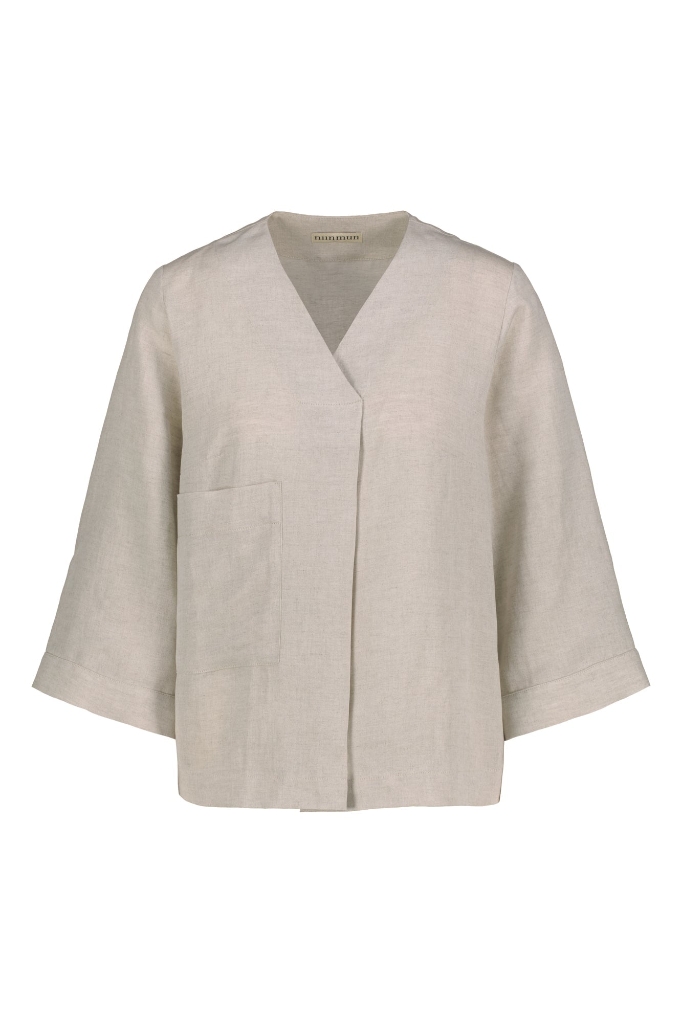 Korppoo Shirt Natur Beige