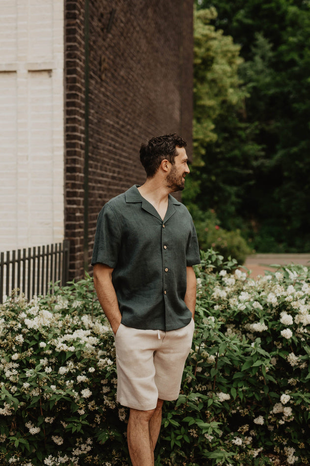 Tiklis Men's Linen Shorts