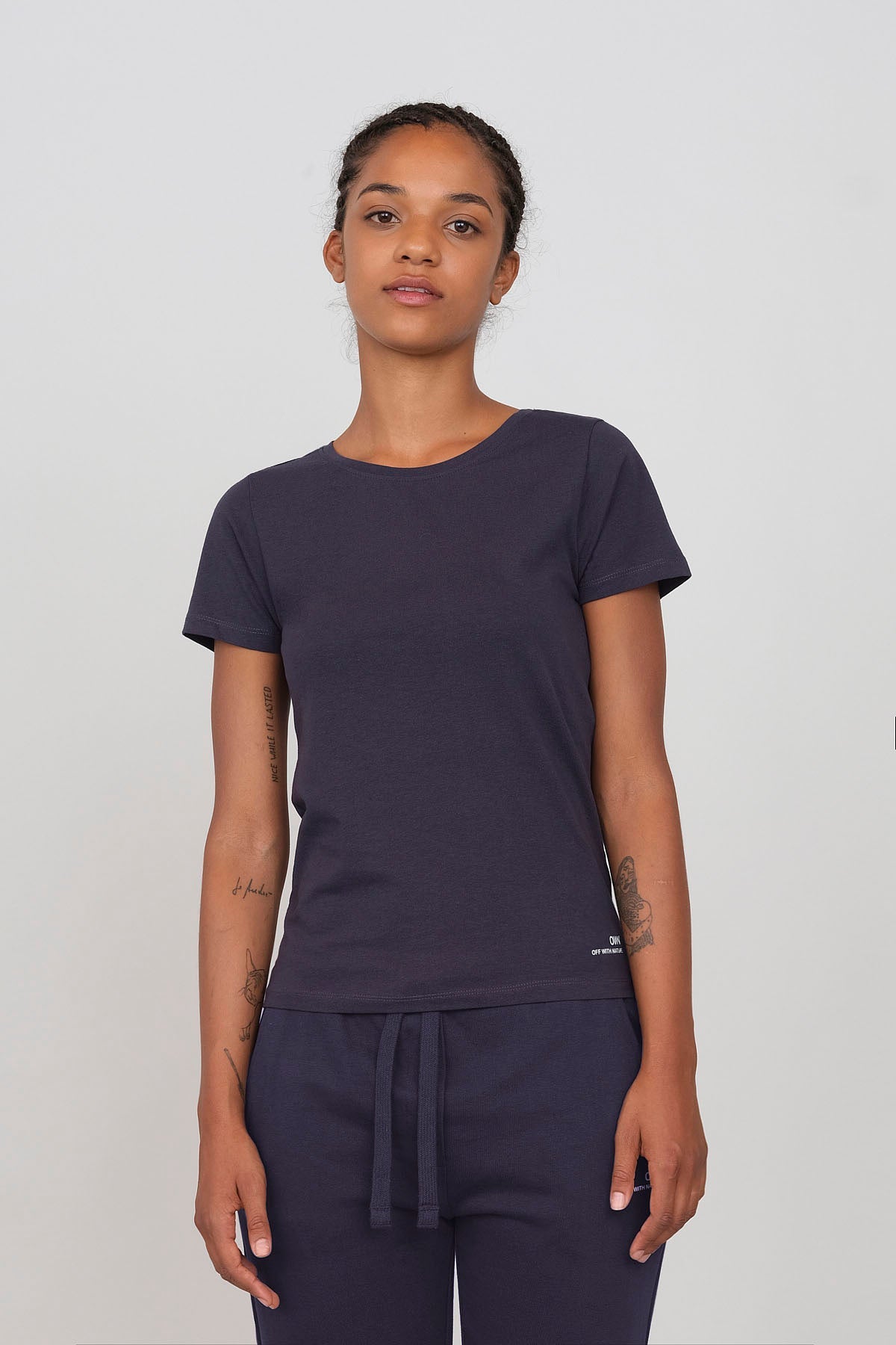 Women's Crewneck T-Shirt Fuchsia