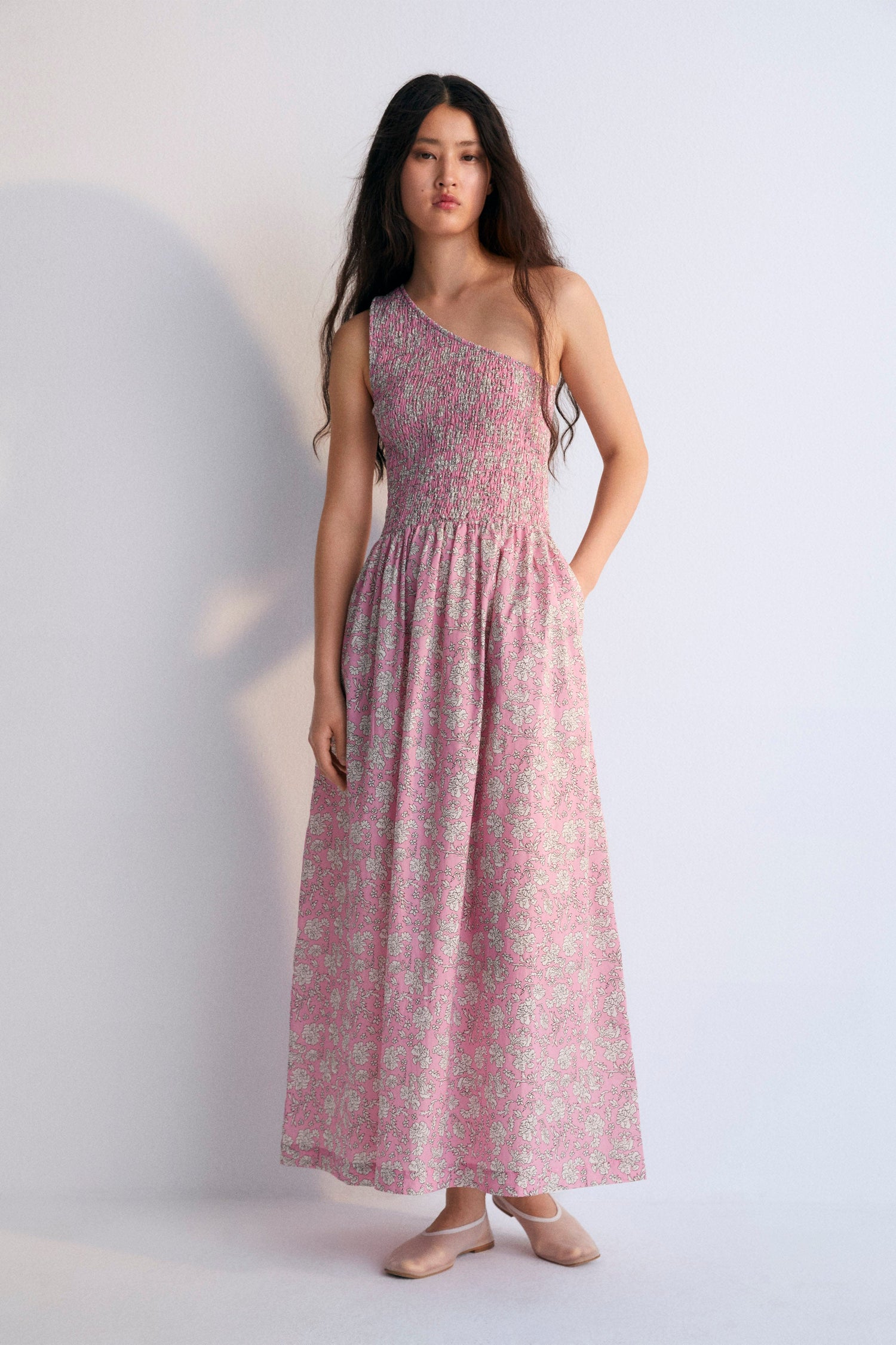 Women's Melina Dress Peony Hibiscus