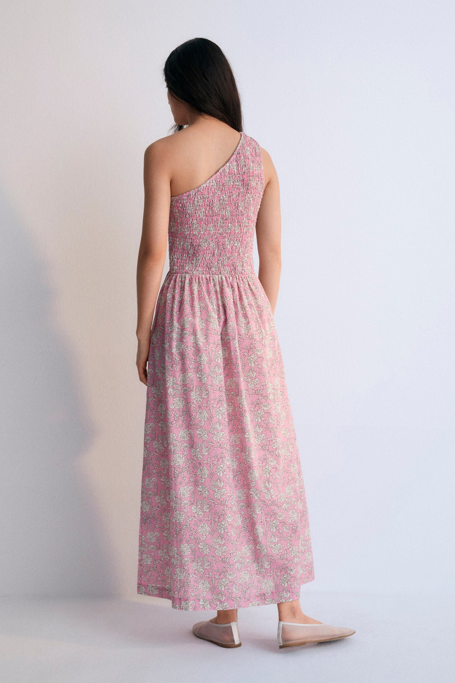 Women's Melina Dress Peony Hibiscus