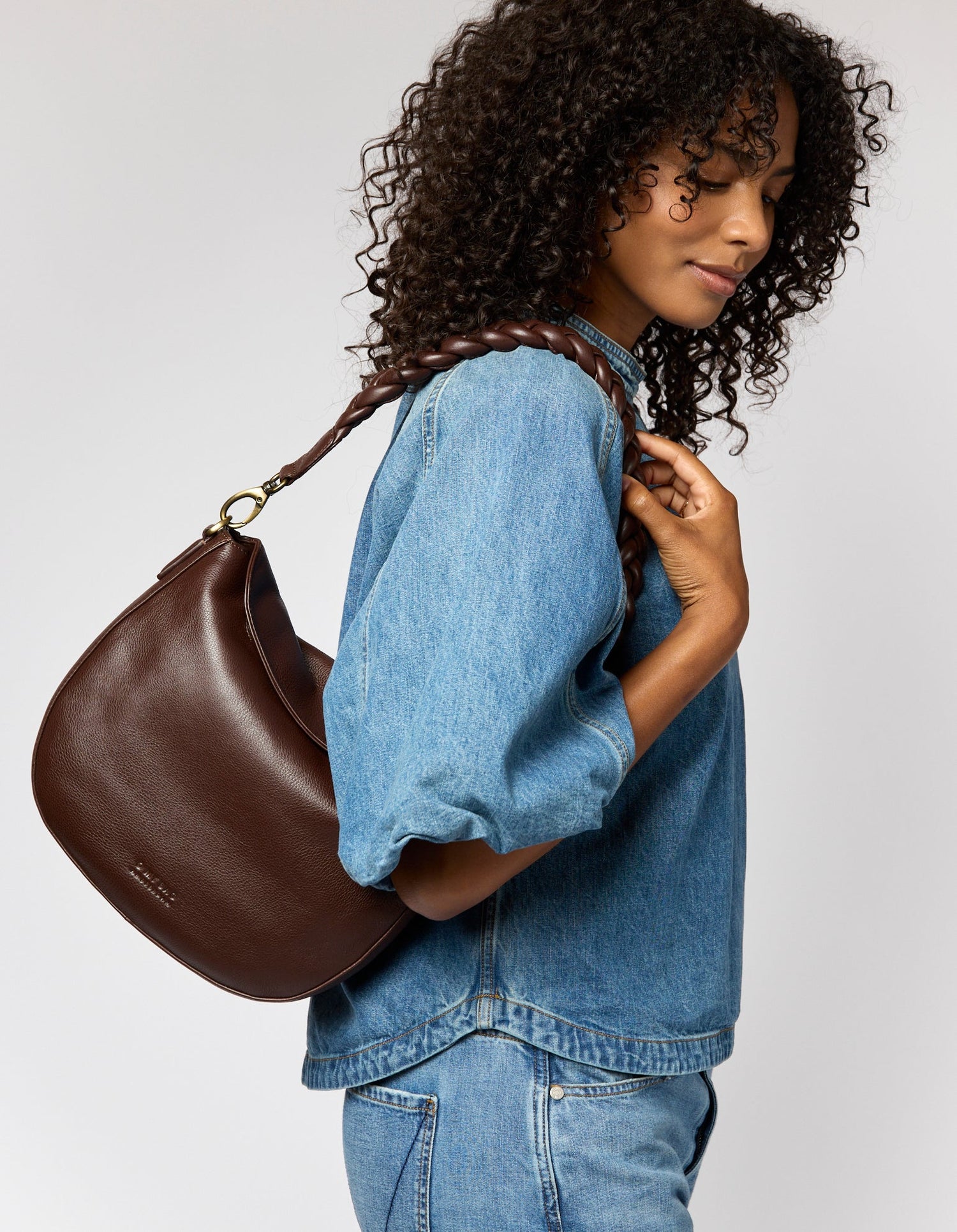 Lana Bag Soft Grain Chocolate Brown