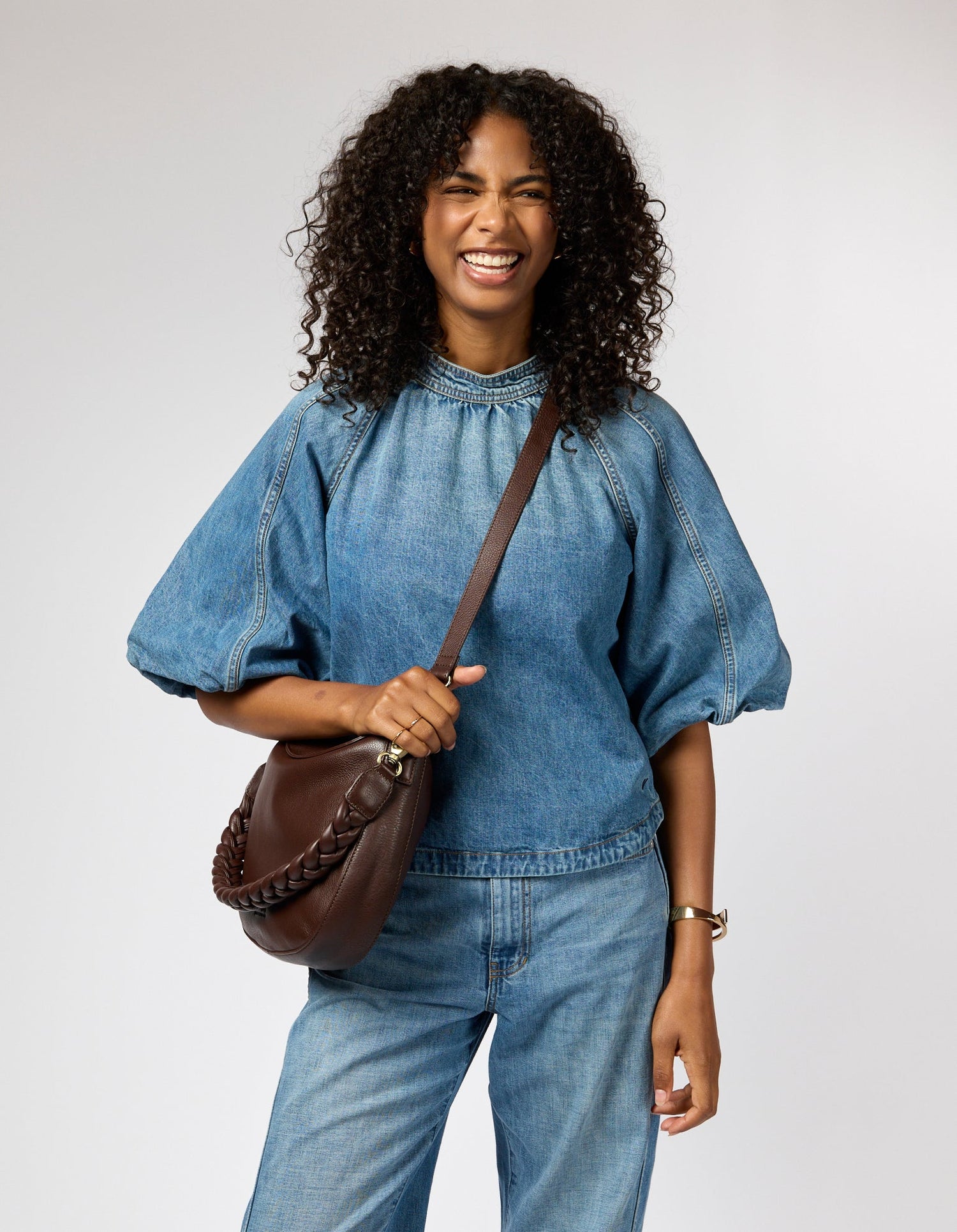 Lana Bag Soft Grain Chocolate Brown