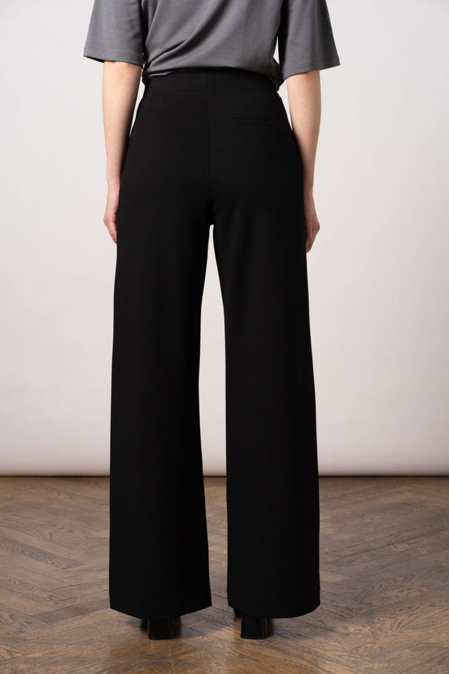 Leia Wide Pants Black - IVALO.COM
