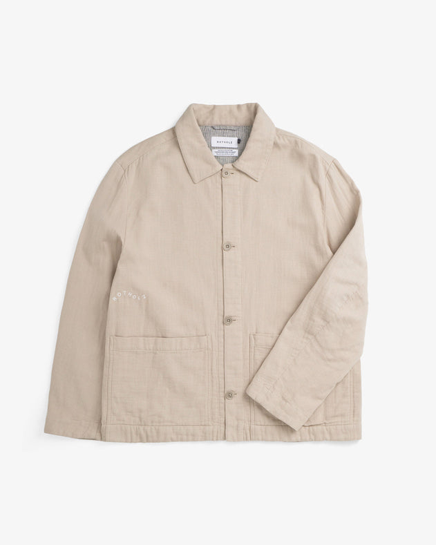 Light Overjacket Washed Sand