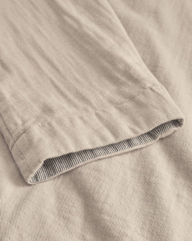 Light Overjacket Washed Sand