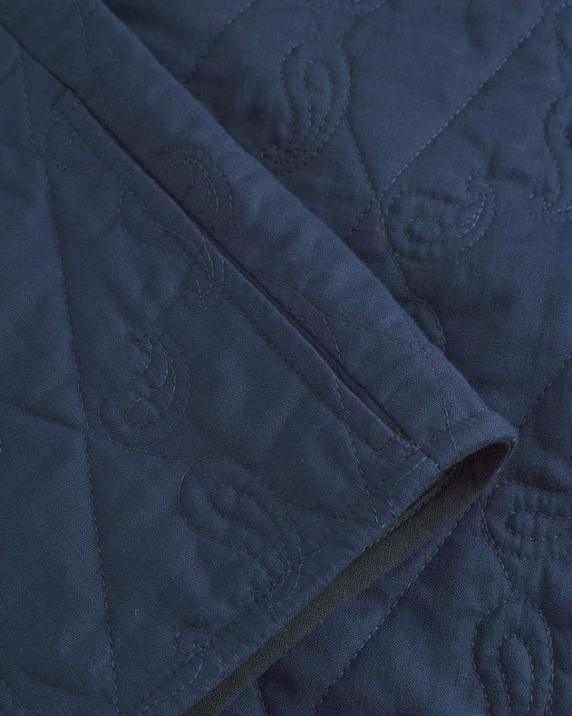 Unisex Light Quilt Vest Dark Navy