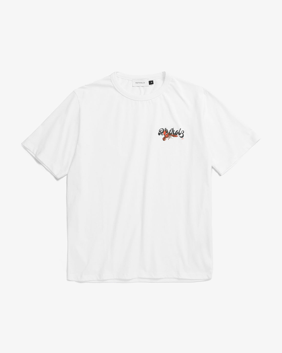 Lobster Logo T-Shirt Classic White