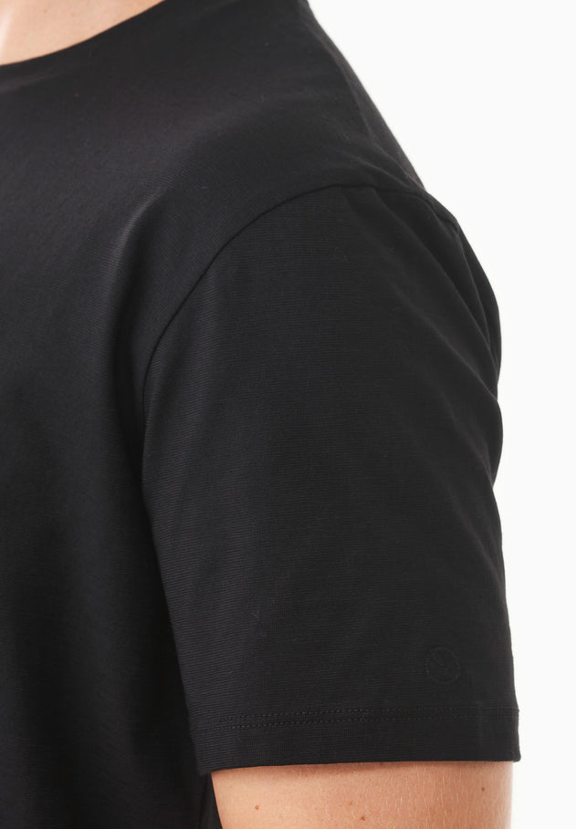 Men's Basic Round Neck T-Shirt Black