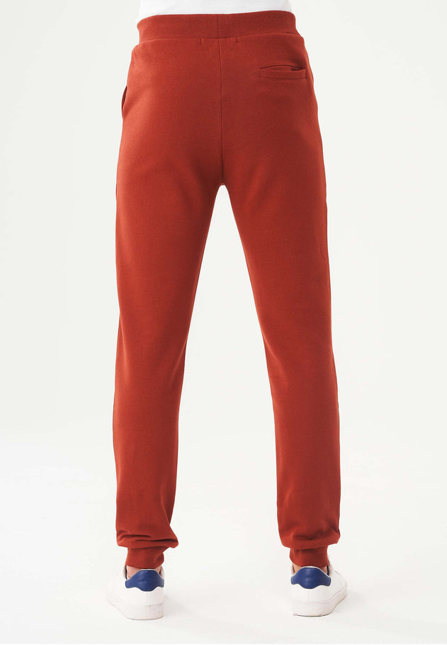 Men's Organic Cotton Fleece Sweatpants Ginger