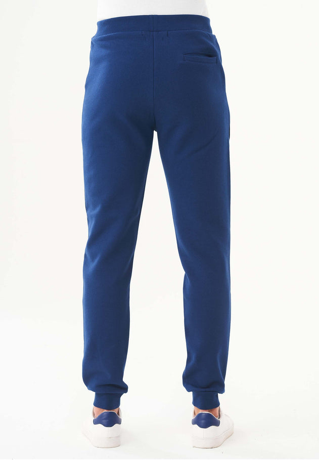 Men's Organic Cotton Fleece Sweatpants Navy