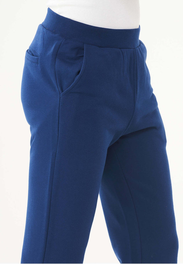 Men's Organic Cotton Fleece Sweatpants Navy