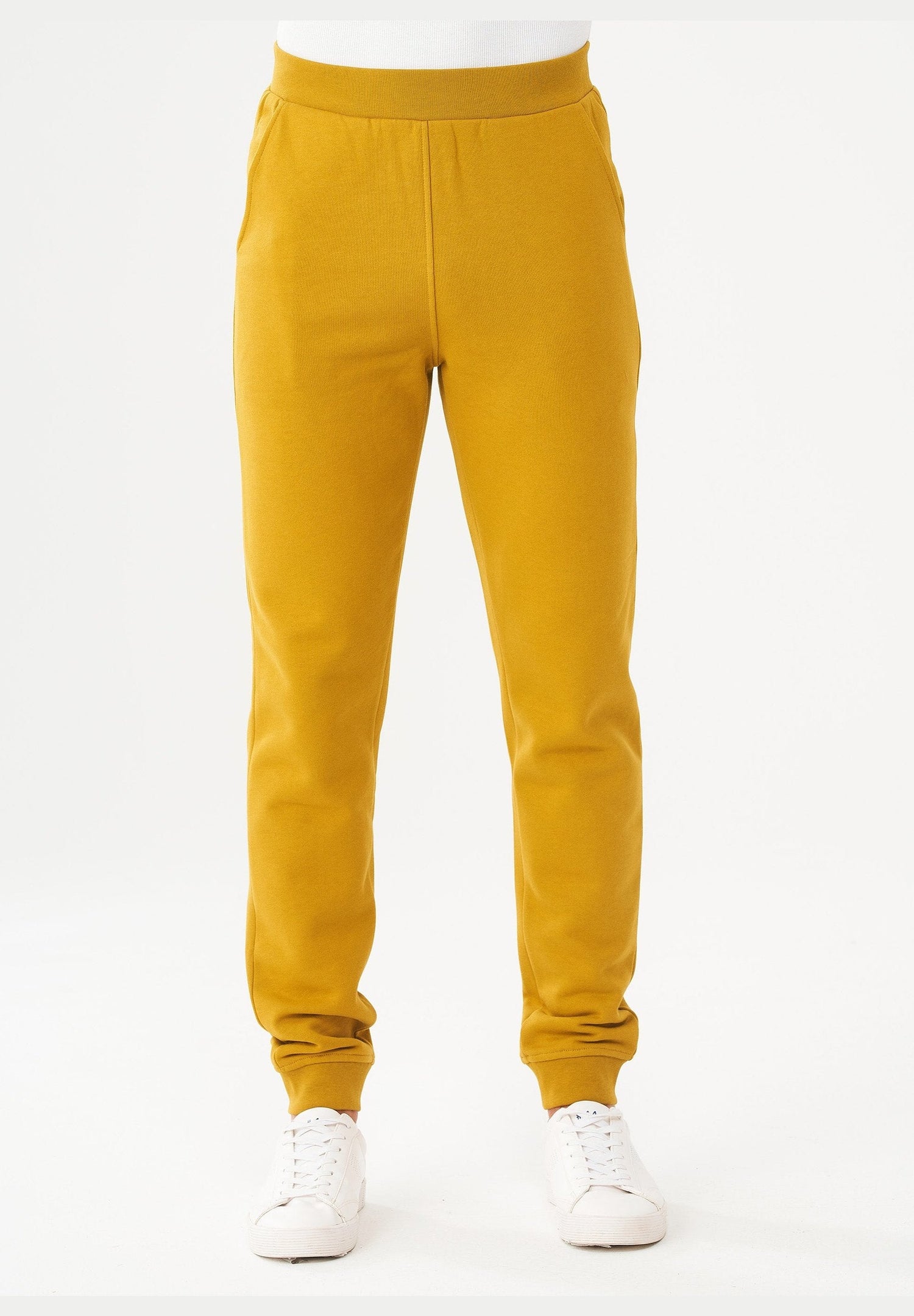 Men's Organic Cotton Fleece Sweatpants Tobacco
