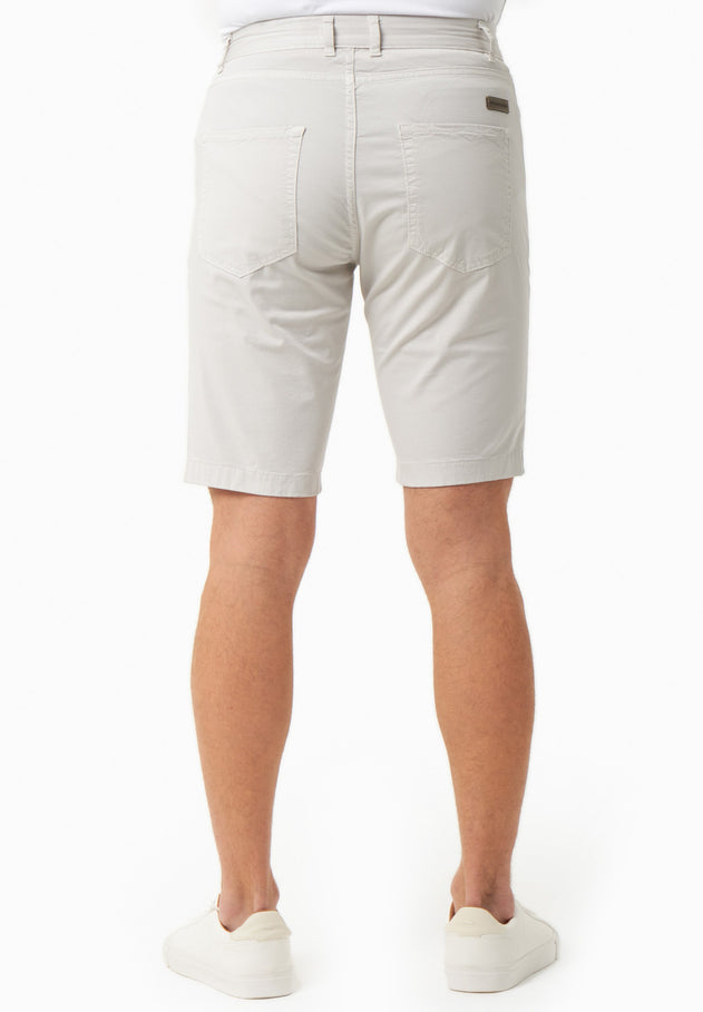 Men's Regular Fit Organic Cotton Shorts Light Grey
