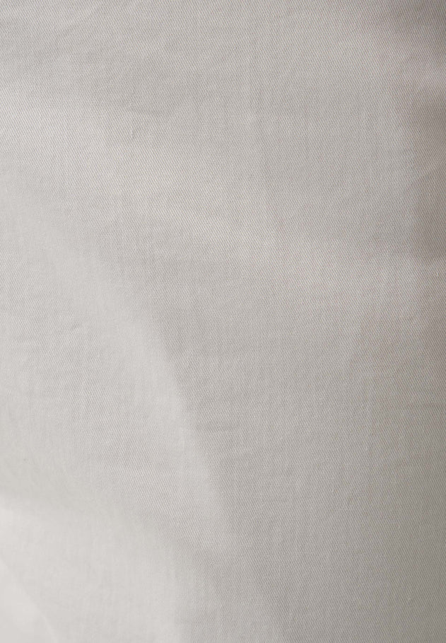 Men's Slim-Fit Organic Cotton Trousers Light Grey