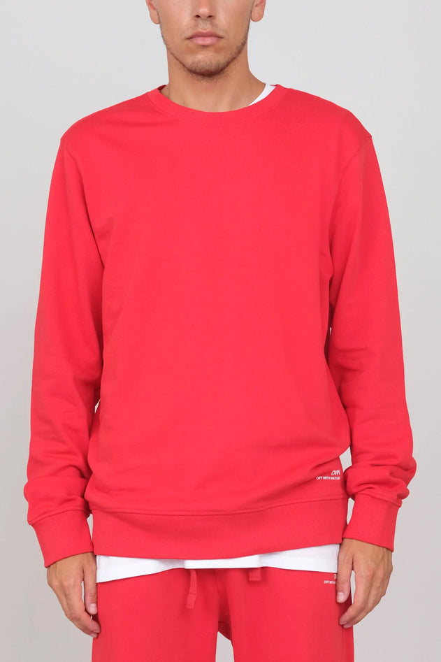Men's Crewneck Sweatshirt Red