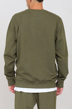Men's Crewneck Sweatshirt Military Green