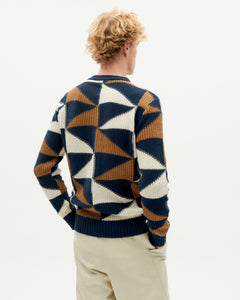 Knitted Guillaume Sweater Blue