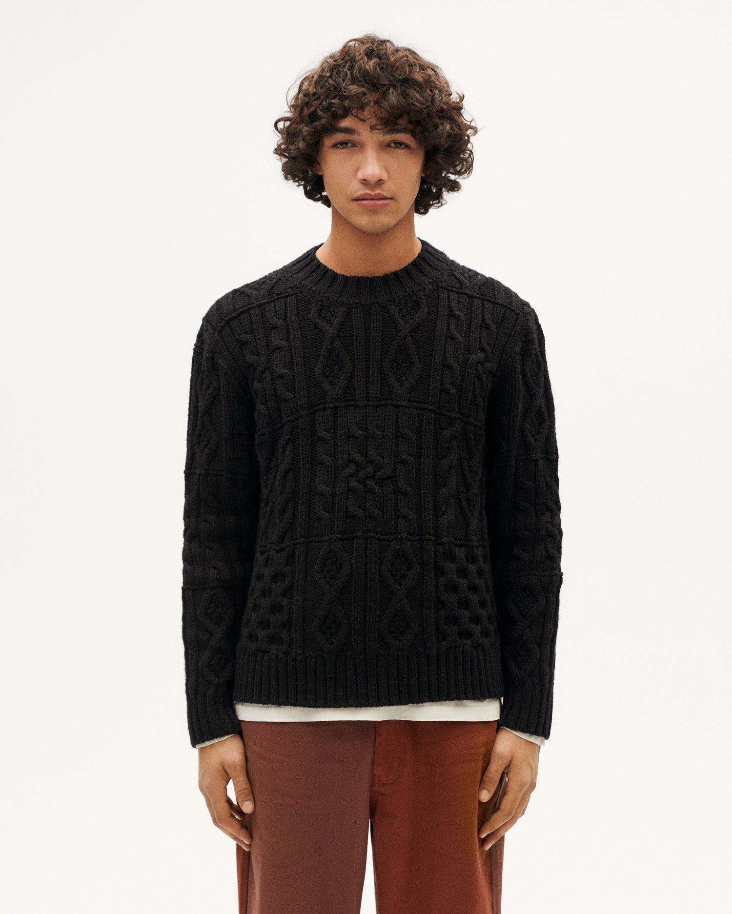 Dark blue merino wool sweater Rasta