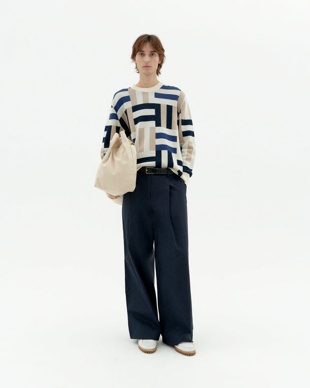 Khem Field Knitted Sweatshirt Multicolor