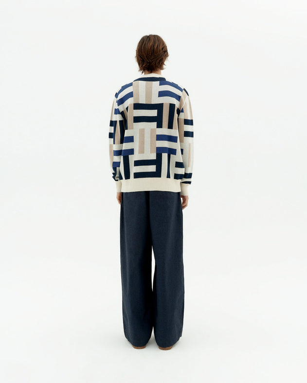 Khem Field Knitted Sweatshirt Multicolor