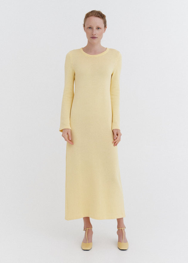 Knitted Cotton Maxi Dress Sun